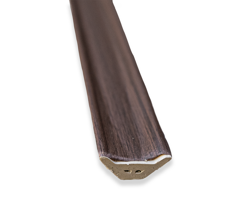 Ángulos terminación WPC símil madera revestimiento interior