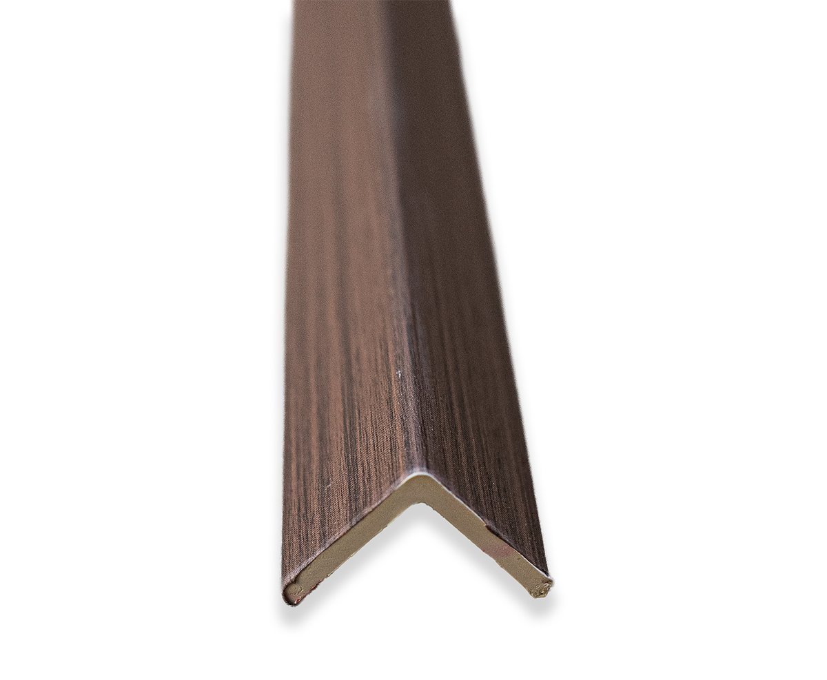 Ángulo exterior terminación WPC símil madera para interiores