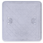 Tapa y marco camara de resina reforzada - 4T - 40X40