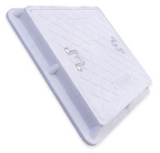 Tapa y marco camara de resina reforzada - 4T - 40X40