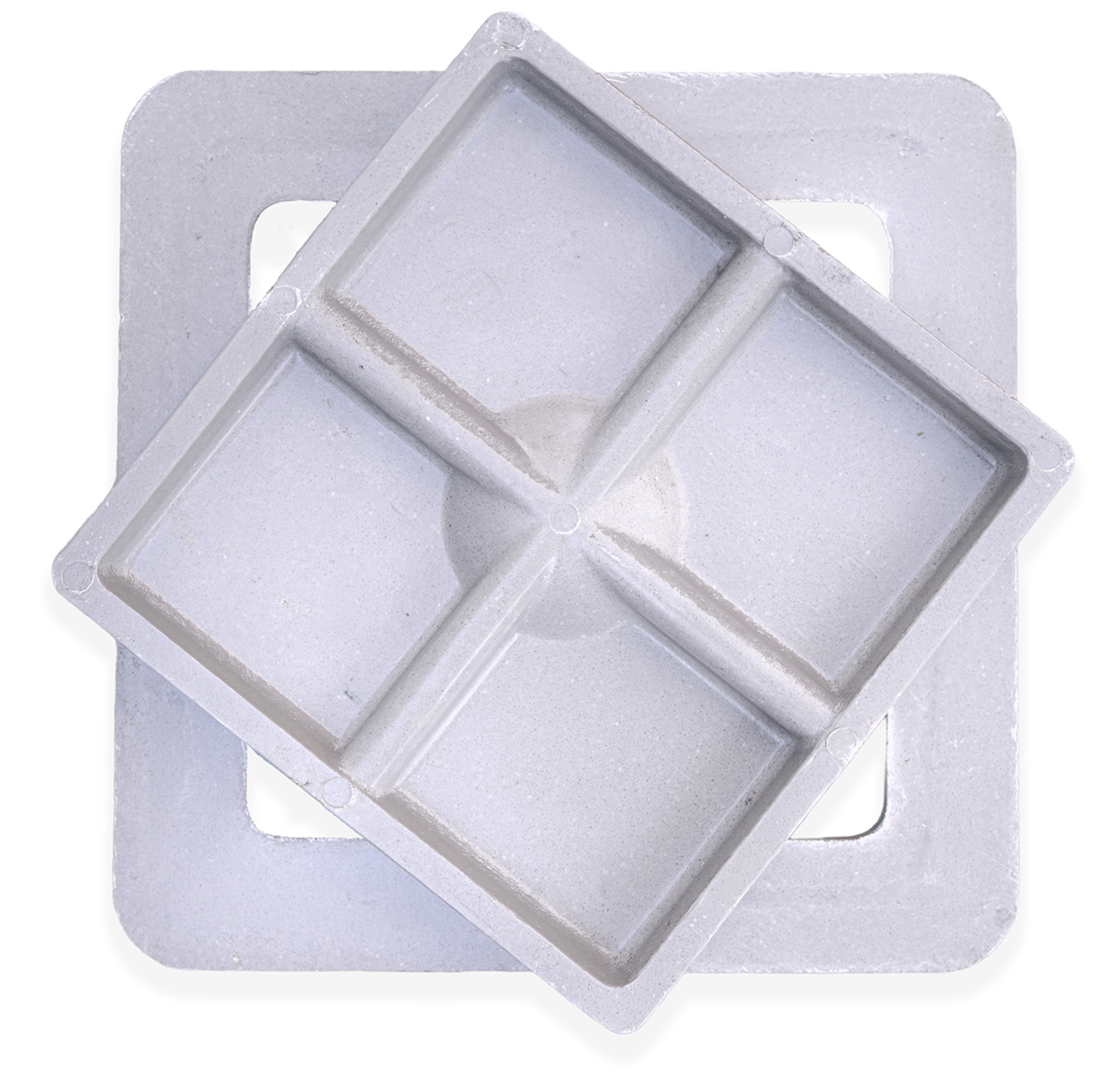 Tapa y marco camara de resina reforzada - 2T - 20X20