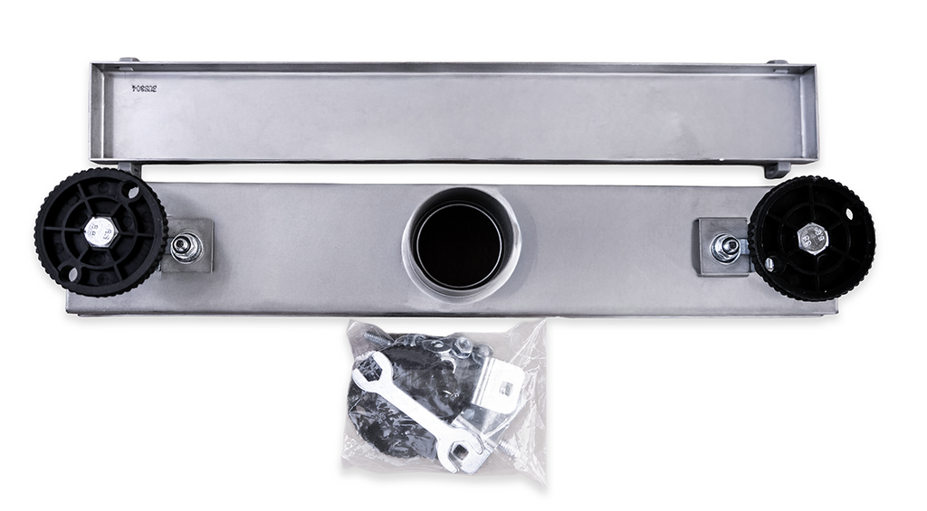 Desague de ducha lineal - Acero inoxidable reversible