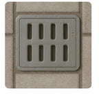 Rejilla tapa y marco de resina reforzada - 20X20 - 2T